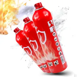 3x Feuerlöschspray Feuerlöscher Fettbrand Universal einsetzbares auf Schaumbasis a 500g  Haltbarkeit bis 05/2028