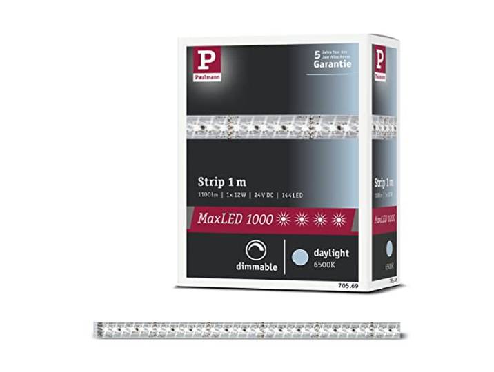Paulmann 705.69 Strip, Integriert, silber