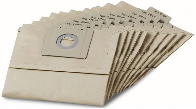 Kärcher Dammsugarpåse Papper T12/1 10/fp