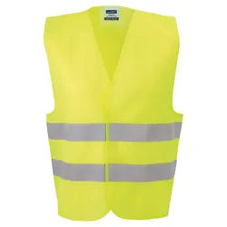 Warnweste Kl. 2 "JN815" - fluorescent-yellow