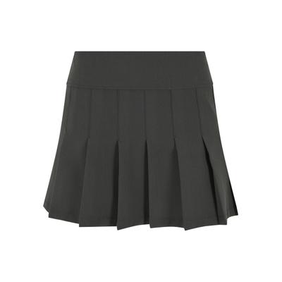 Sommerrock KARL KANI "Karl Kani Karl Kani Kani Sport Tennis Skirt", Damen, Gr. XL, schwarz, 78% Polyester, 18% Viskose, 4% Elasthan, normal, Röcke