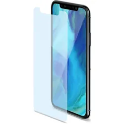 Celly Easy Glass Apple Transparente Displayschutzfolie 1 Stück (Apple iPhone XS Max), Smartphone Schutzfolie, Transparent