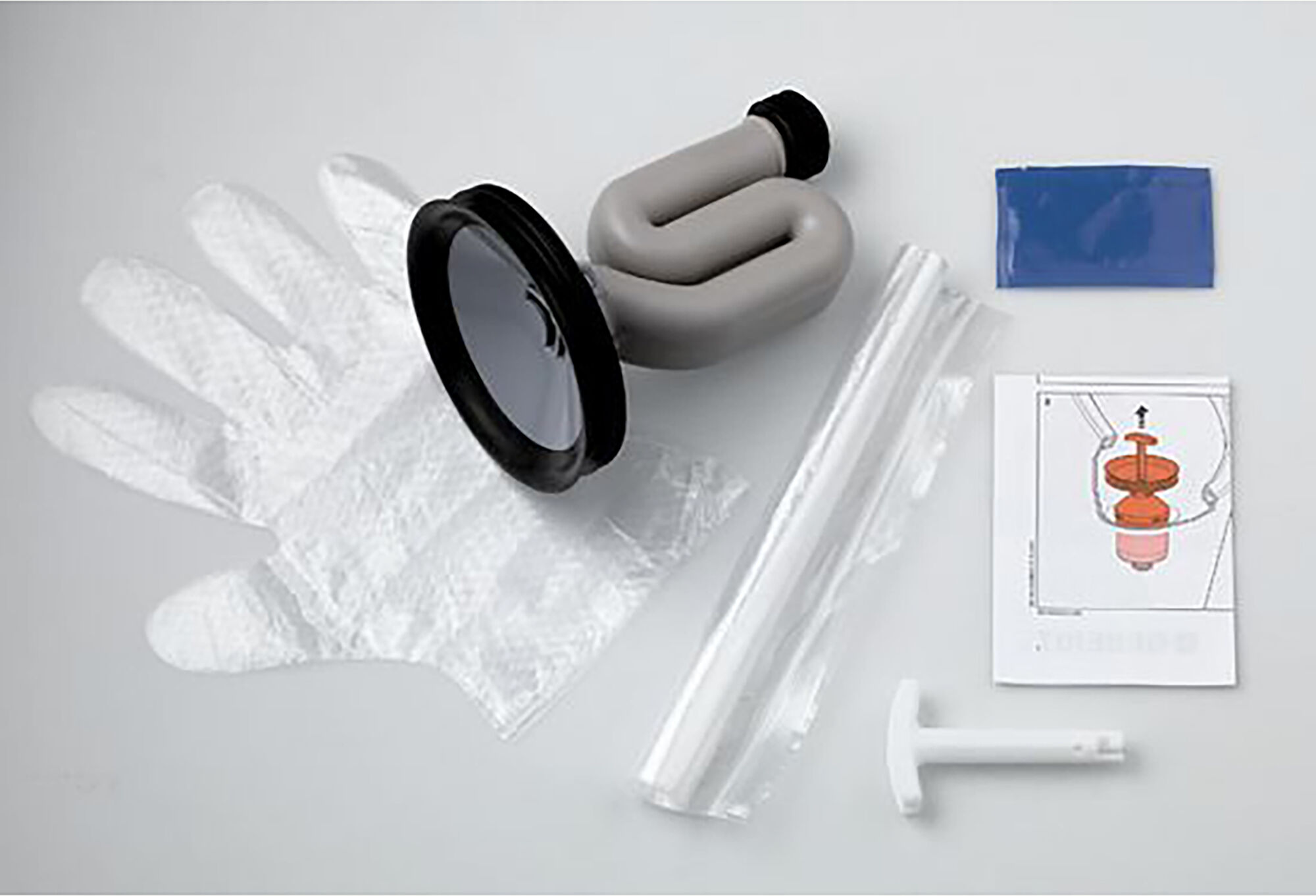 Kit de conversion siphon LAUFEN H8941960000001 horizontal 2000 l, pour Urinal