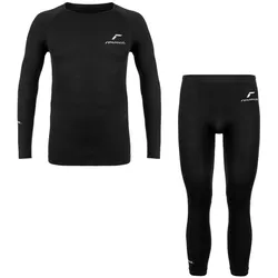 Reusch, Unisex, Funktionsshirt, Underwear Set Junior (176), Schwarz
