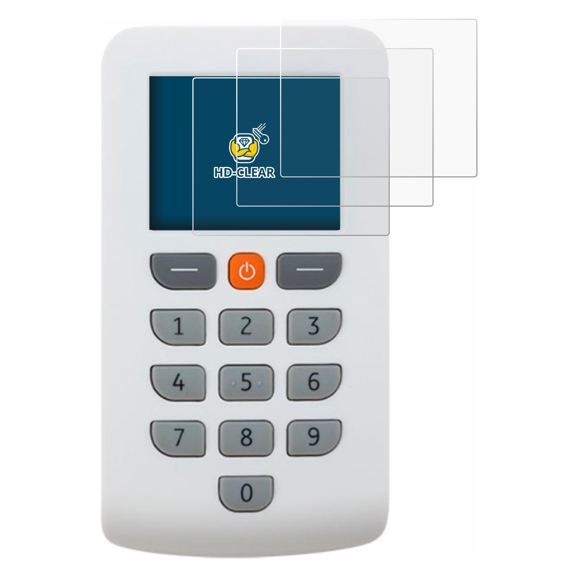 Brotect Schutzfolie für ING photoTan-Generator Displayschutz Displayschutzfolie Folie Klar Transparent (4264646)