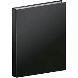 6x Brunnen, Ordner, Ringbuch Uni A5 2 Ringe 18mm schwarz (A5, 18 mm, 1 Stk.)