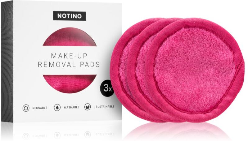 Notino Spa Collection Make-up removal pads washable microfibre makeup removal pads shade Pink 3 pc