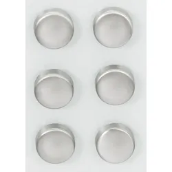 Zeller Magnete Ø 2,7 silber