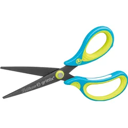 5x Pelikan, Schere, Schere griffix spitz (15 cm)