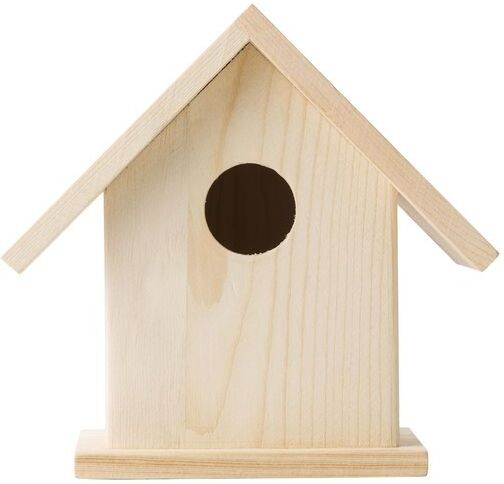 Nichoir personnalisé en bois Wesley bois brun