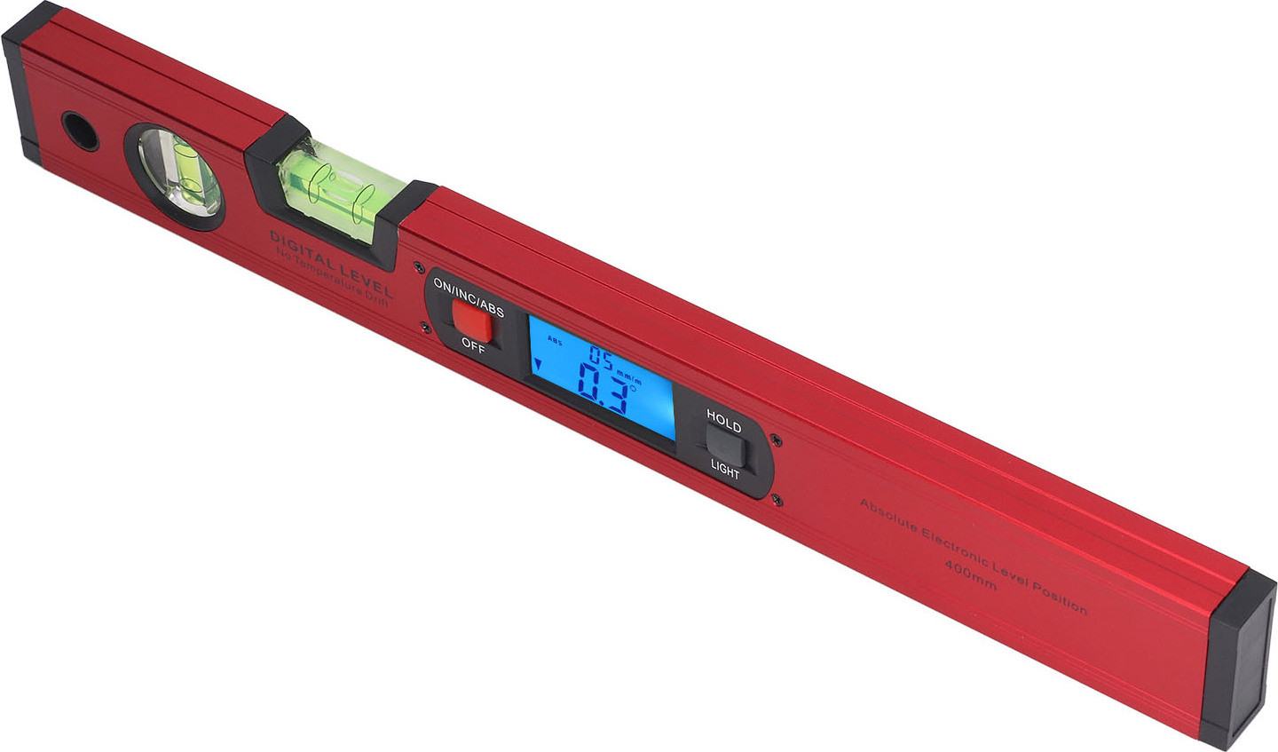 Cocosity Digitale Waterpas met LCD-scherm en Magnetische Hoekmeter, 400 mm
