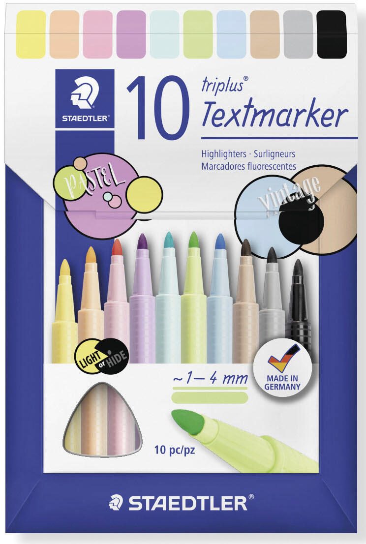 STAEDTLER triplus Textmarker Mehrfarbig 362 C10