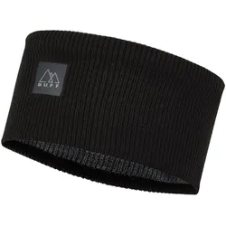 BUFF Crossknit Stirnband Damen solid black