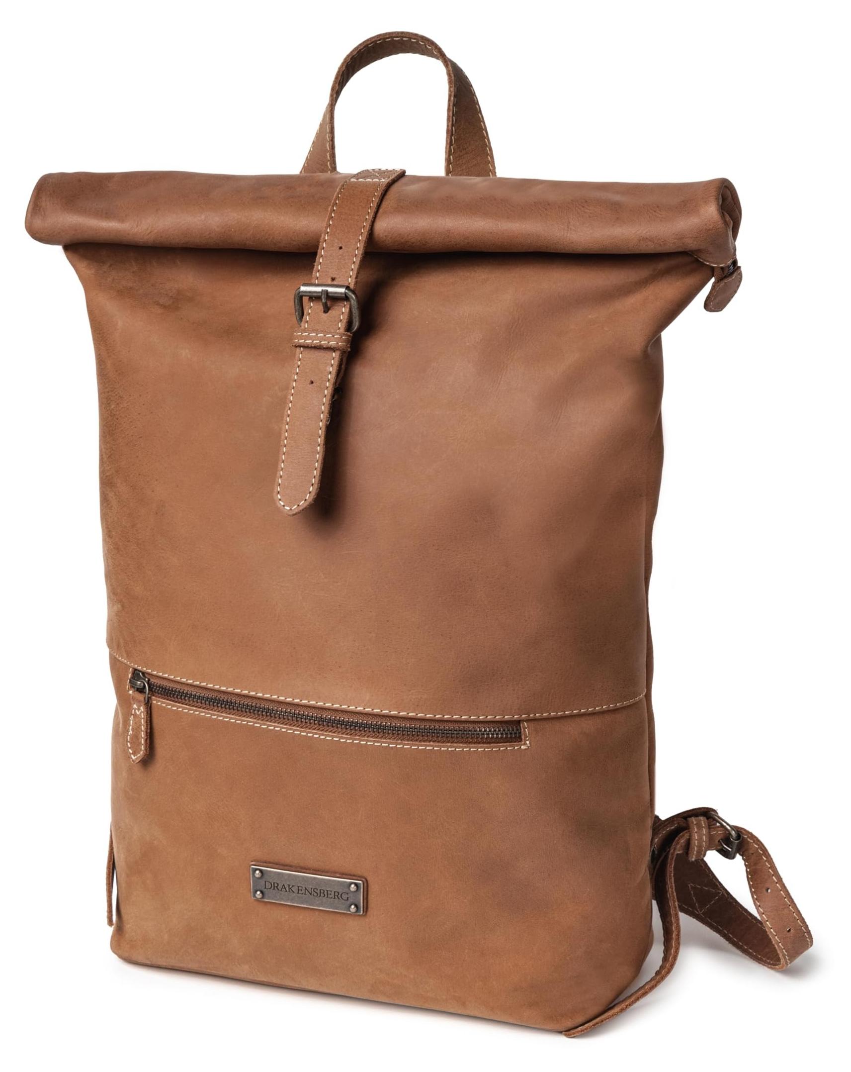 Rolltop-Rucksack mit Laptopfach bis 30L Retro-Design