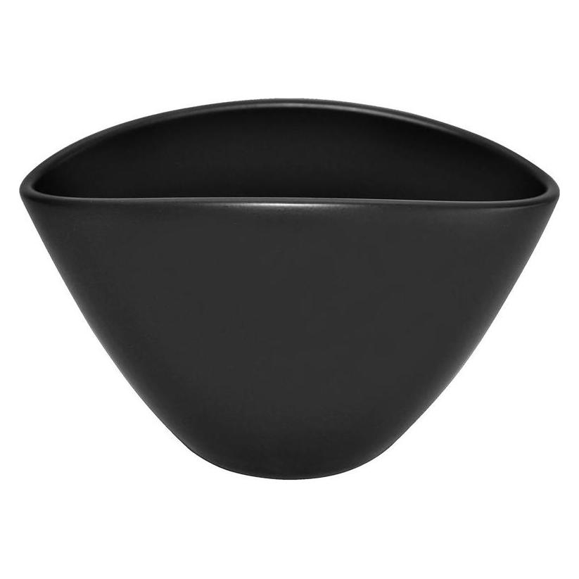 Domoletti Ceramic pot, STORCZYK PODL, Ø 20 cm, black matt (20 x 14.50 cm) (58322163)