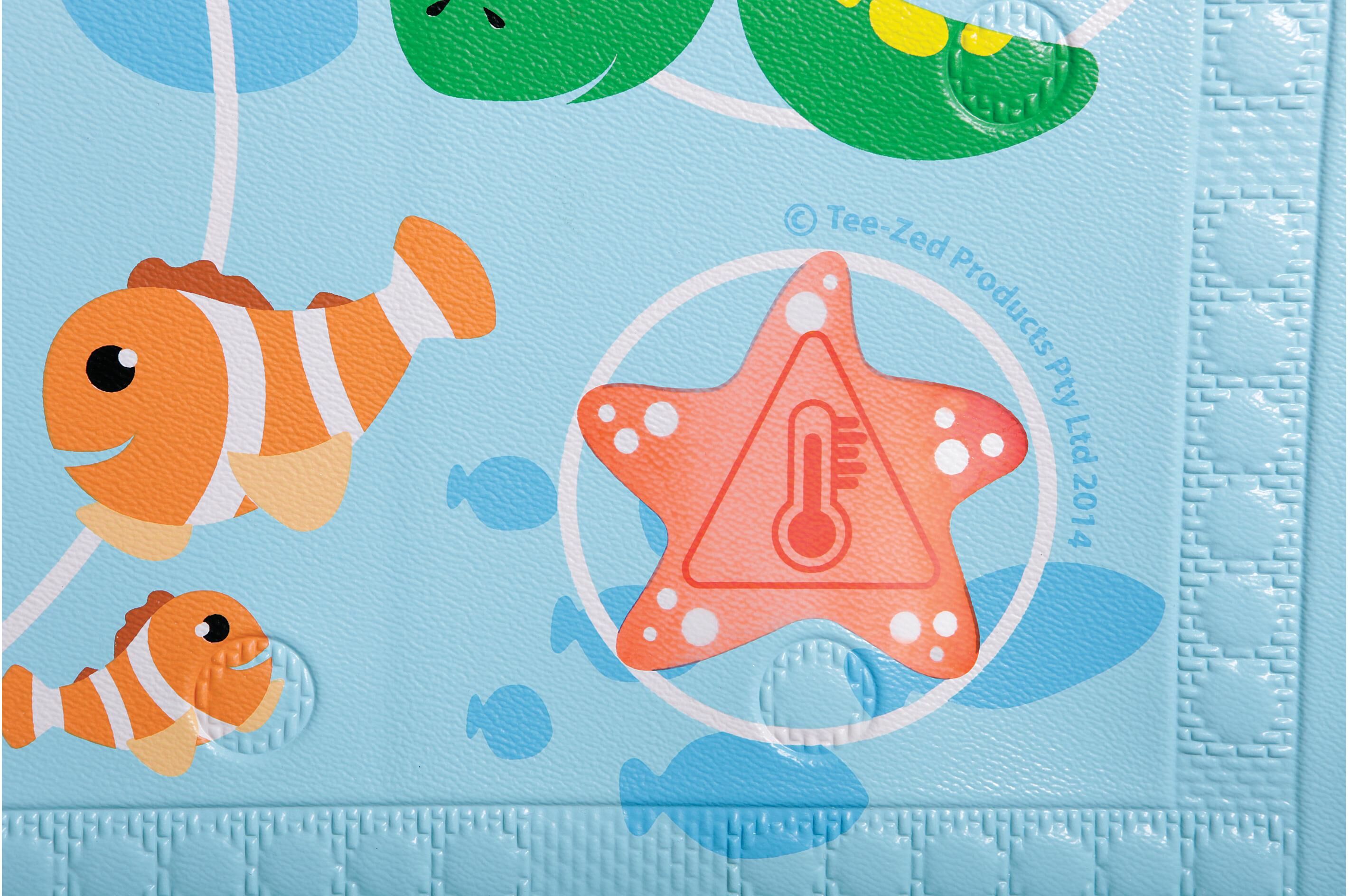 Badematte DREAMBABY "mit Temperatursensoren", Baby, Gr. 1 Stk., bunt (mehrfarbig), Badematten Badematte mehrfarbig 1 Stk.