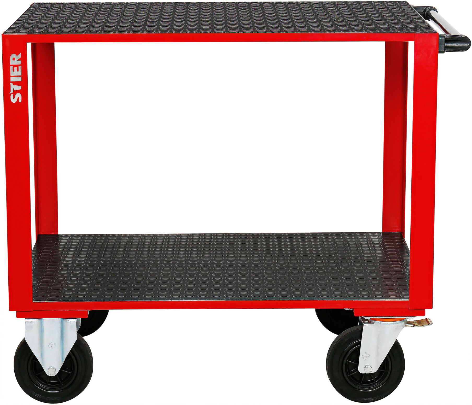 STIER Montagewagen, 2 gummierte Ladeflächen, 500kg, 946x1050x700mm (904439)