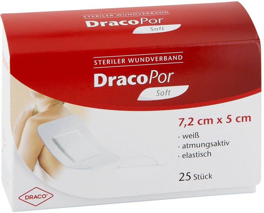 Dracopor Wundverband 7,2x5cm steril