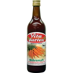 Vitagarten Möhren-Saft Biologisch 750 ML