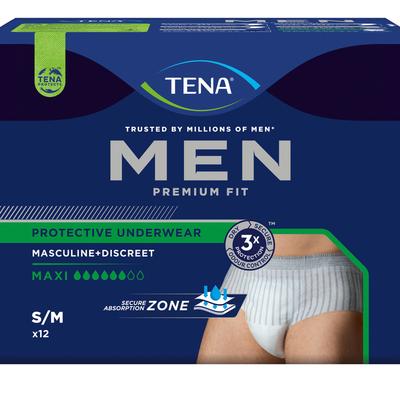 Tena MEN Premium Fit Inkontinenz Pants maxi S/M 4x12 St Einweghosen