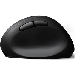 Perixx PERIMICE-819, ergonimische vertikale Maus, silent click, Multi-Device, schwarz (Kabellos), Maus, Schwarz