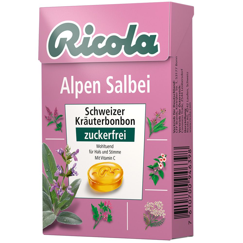 Ricola o.Z.Box Salbei Alpen Bonbons 50 g
