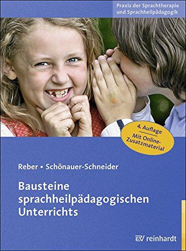 Karin Reber - Bausteine sprachheilpädagogischen Unterrichts (Praxis der Sprachtherapie und Sprachheilpädagogik) - Preis vom 12.10.2026 11:37:12 h