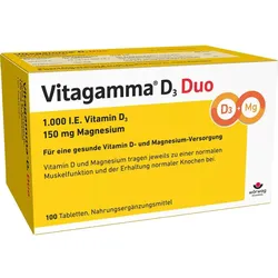 Vitagamma D3 Duo 1.000 I.e. 150 mg Magnesium Nem 100 ST