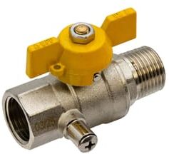 Hamilton Gas Products Ltd Gas Test Point Ball Valve 1/2 BSP M x F