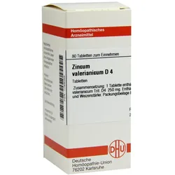 Zincum Valerianicum D 4 Tabletten 80 St