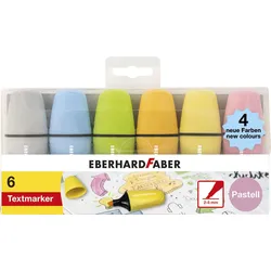EBERHARD FABER Mini Pastell Textmarker Mehrfarbig