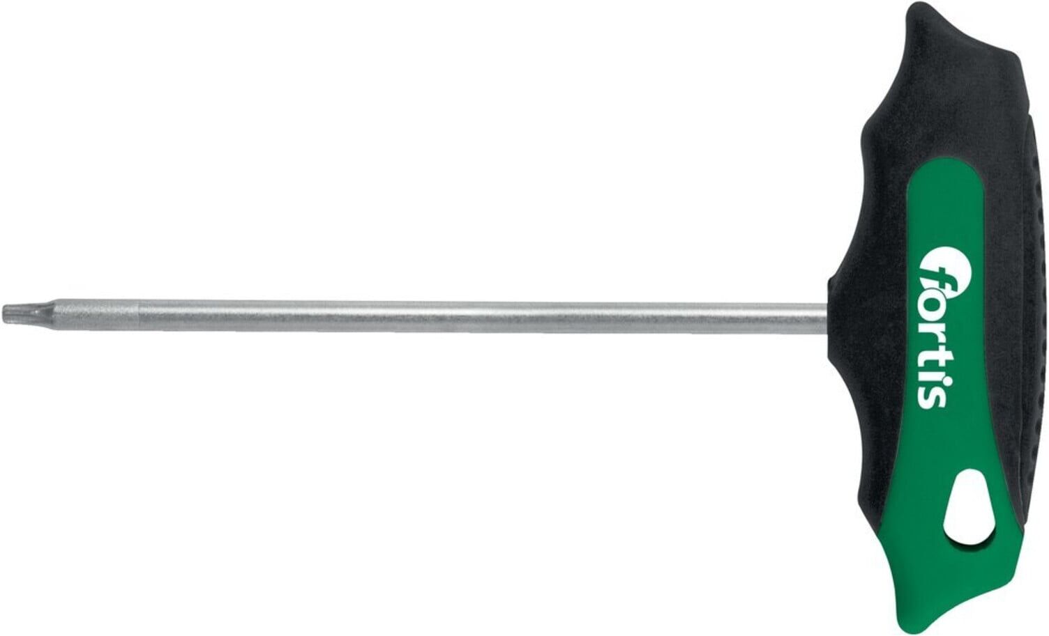 FORTIS T-Griff-Schraubendreher T27 x 150mm matt verchromt S2-Stahl ; E/D/E (4063726003348)