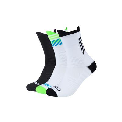 Socken CAMANO "function", Herren, Gr. 43-46, Sockengröße, bunt (schwarz, weiß), Elasthan, Polyamid, Polyester, unifarben, Socken Socken, mit extra Fußgewölbeschutz