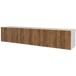 LOWBOARD KITO-W 2x100x40x40 cm - Weiß / Katania