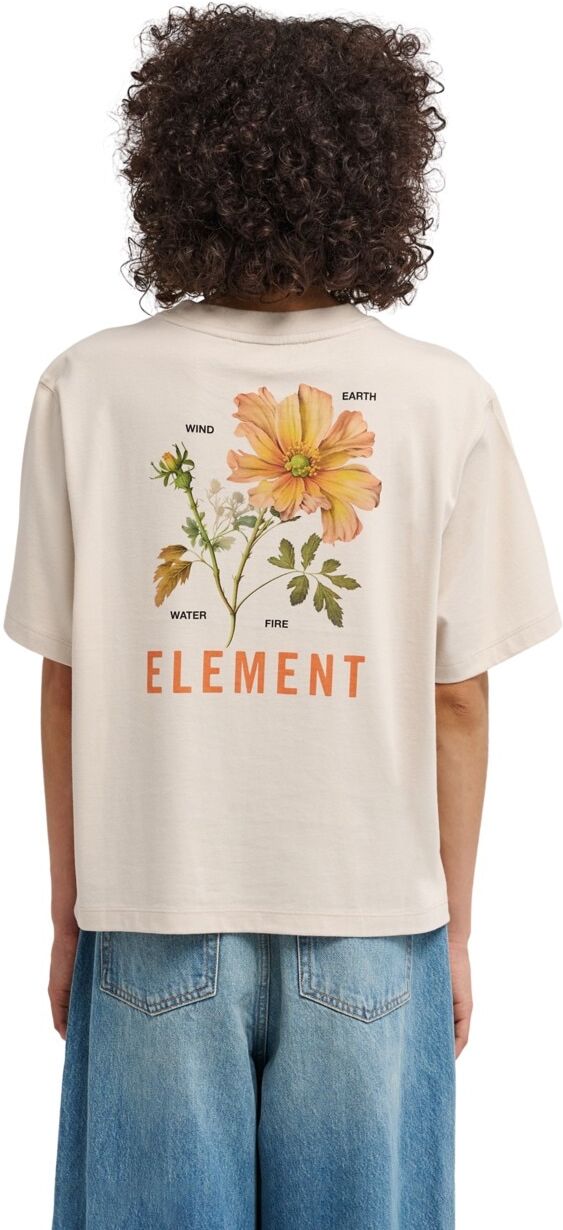 T-Shirt ELEMENT "Peace Of Mind", Damen, Gr. L, beige (oat milk), Obermaterial: 100% Baumwolle., Shirts T-Shirt