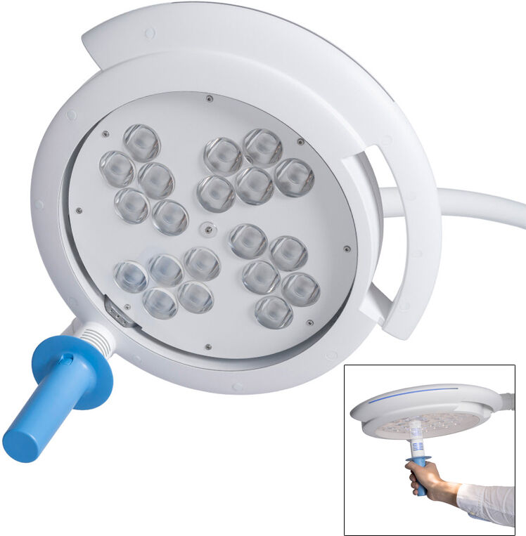 Luminaria de cirurgia LED 25W Mimled 600: 60.000 lux a um metro (diferentes ancoragens disponíveis)