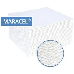 Loftex Maracel Wisch- und Reinigungstuch, 33 x 34 cm, Reinigungsutensil, Weiss