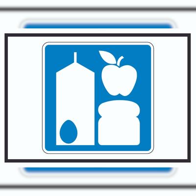 HB-Druck Shop Schild mit Symbol A0 (841x1189mm)