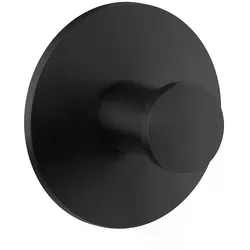 Smedbo DOT - Haken. Schwarz. Selbstklebend. Diameter 45 mm. TB355