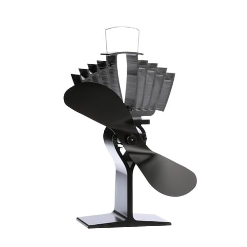Caframo Ecofan 812 AirMax Klassieke kachelventilator - Zwart