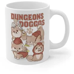 Crit Stones Dungeons & Doggos Gift Mug