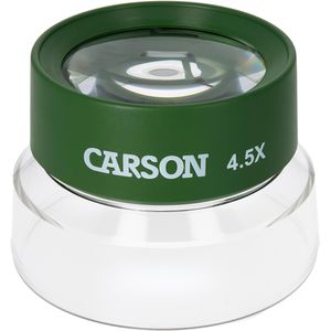 Carson-Optical Lupe HU-55 BugLoupe, 4,5x Vergrößerung, Outdoor-Lupe, Ø 100mm