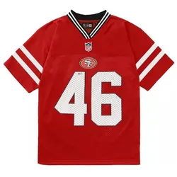 New Era, Herren, Fussballtrikot, Trikot San Francisco 49ers Nos NFL (L), Rot, Gelb