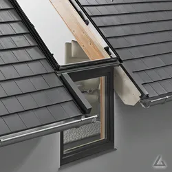 Roto Designo Fassadenanschluss-Eindeckrahmen EFF 065/118 Rx800 Größe 065/118, Alu Color: RAL-Farbe