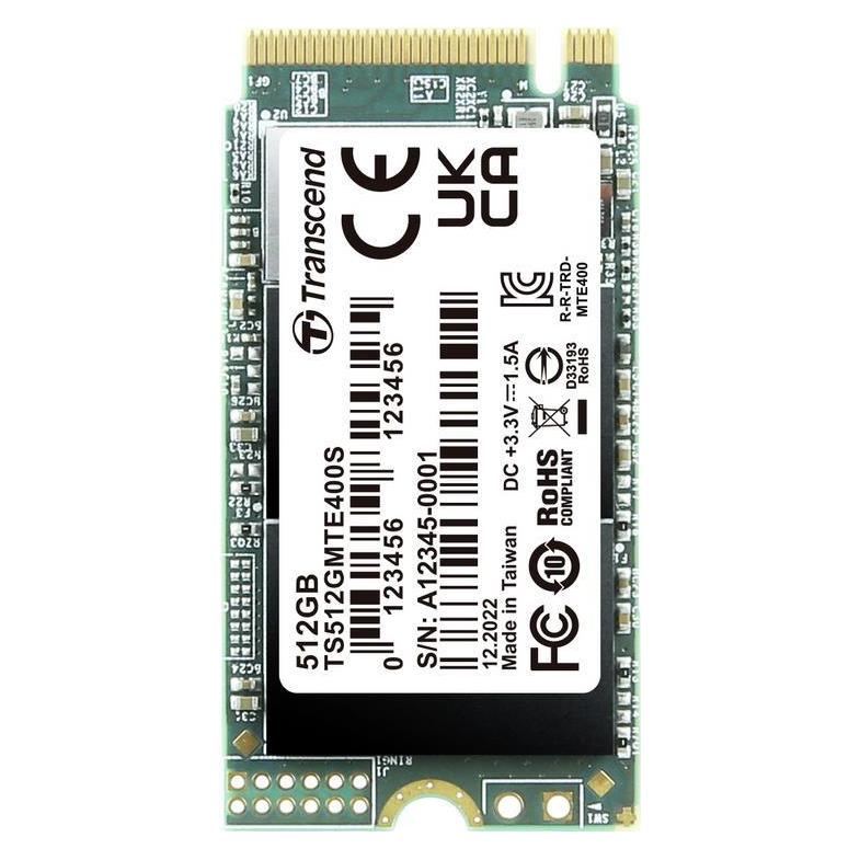 Transcend 400S (512 GB, M.2 2242) (TS512GMTE400S)