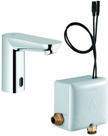 Grohe Euroeco CE Powerbox 36384000 chrom, mit Infrarot-Elektronik für Waschtisch, ohne Mischung