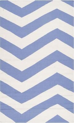 Livabliss Hand-woven Spring Chevron Spring Wool Area Rug - 2' x 3'