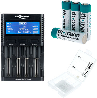Ansmann Powerline Ultra 2850 Bundle