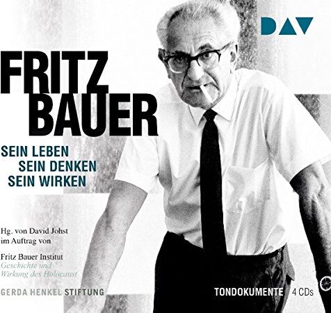 Burghart Klaussner - Fritz Bauer. Sein Leben, sein Denken, sein Wirken: Tondokumente mit Burghart Klaußner (4 CDs) - Preis vom 09.10.2026 07:28:09 h