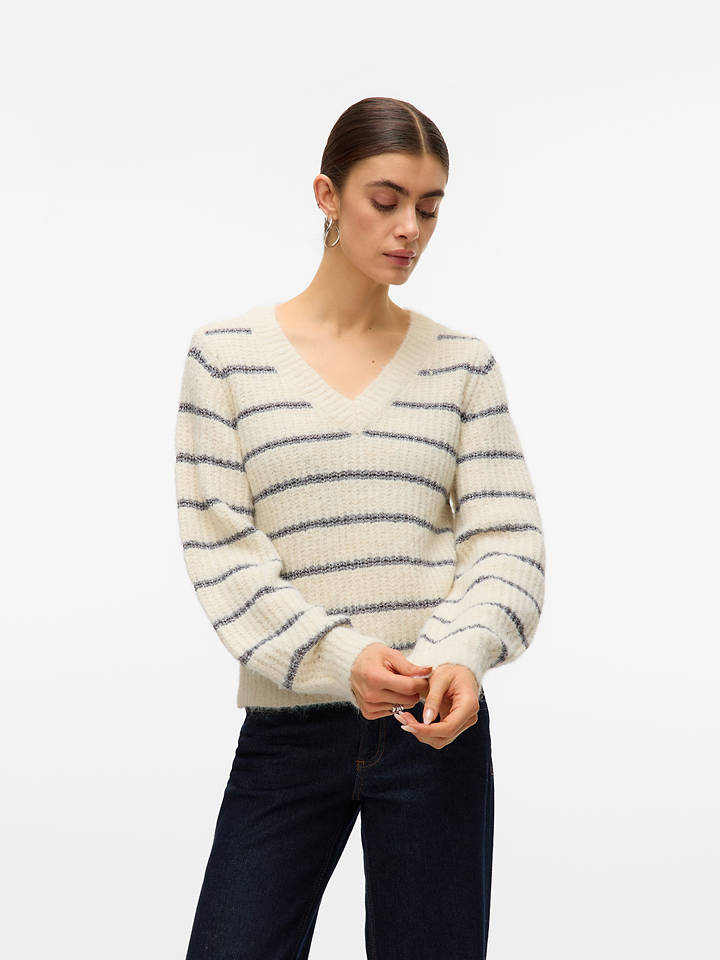 Vero Moda Pullover in Creme - M